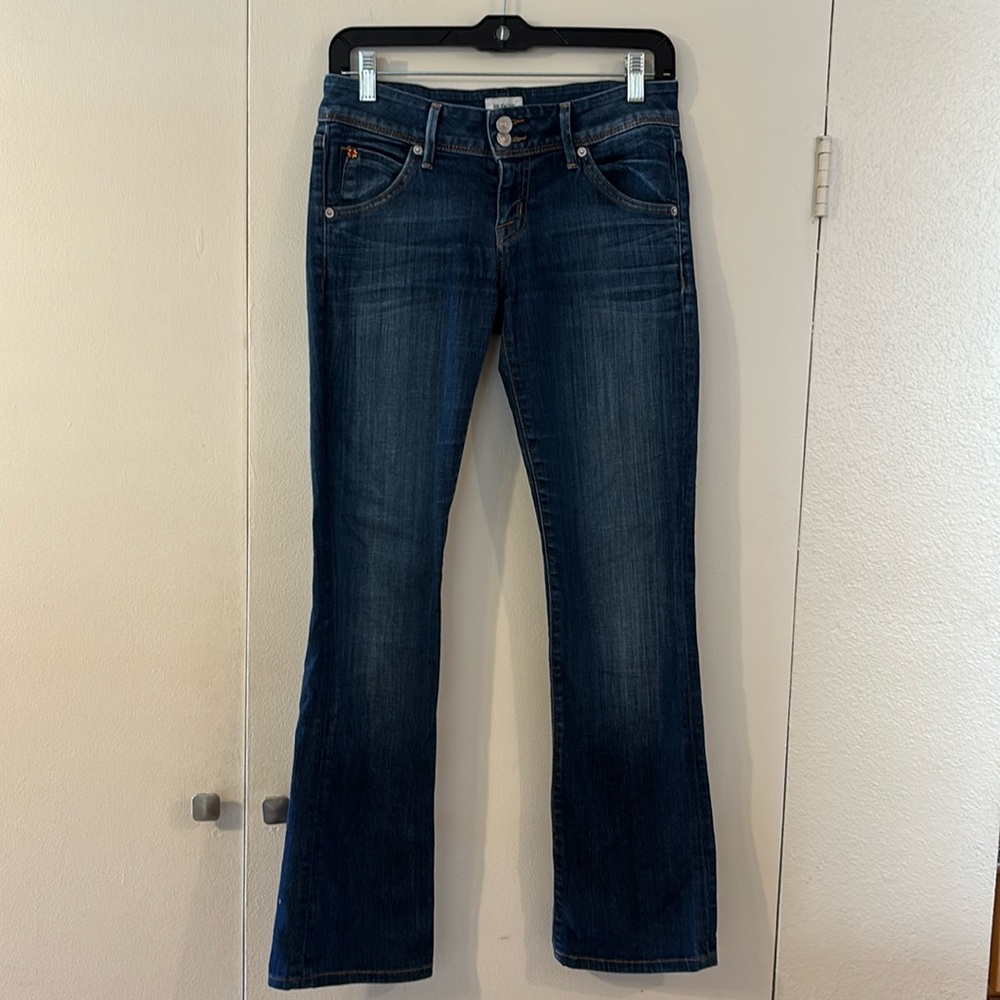 Hudson Jeans bootcut flare in med/dark wash